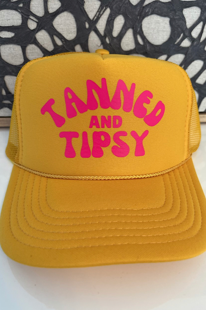 Tanned and Tipsy Trucker Hat